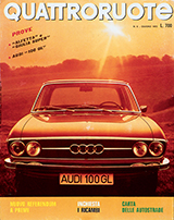 Copertina Quattroruote Giugno 1972