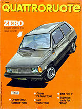 Copertina Quattroruote Febbraio 1979