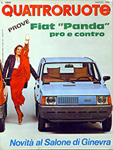 Copertina Quattroruote Marzo 1980