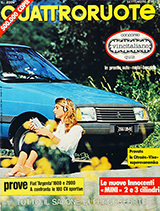 Copertina Quattroruote Settembre 1981