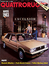 Copertina Quattroruote Gennaio 1983