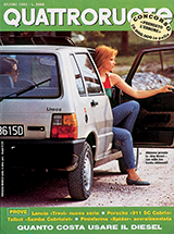 Copertina Quattroruote Giugno 1983