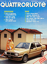 Copertina Quattroruote Luglio 1984