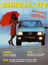 Copertina Quattroruote Aprile 1985