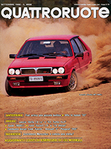 Copertina Quattroruote Settembre 1986