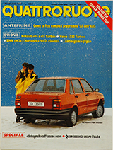 Copertina Quattroruote Febbraio 1987