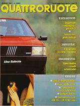 Copertina Quattroruote Giugno 1987