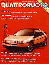 Copertina Quattroruote Maggio 1988