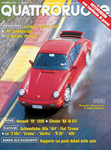 Copertina Quattroruote Giugno 1989