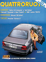 Copertina Quattroruote Gennaio 1990