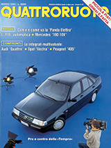Copertina Quattroruote Marzo 1990