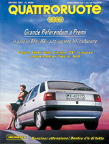 Copertina Quattroruote Giugno 1991