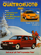 Copertina Quattroruote Dicembre 1993