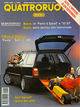 Copertina Quattroruote Aprile 1994