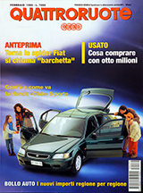 Copertina Quattroruote Febbraio 1995