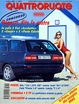 Copertina Quattroruote Luglio 1996