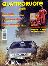 Copertina Quattroruote Settembre 1996