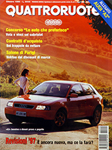 Copertina Quattroruote Ottobre 1996