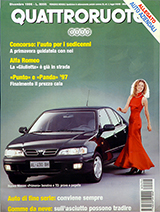 Copertina Quattroruote Dicembre 1996