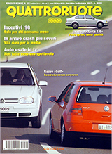 Copertina Quattroruote Settembre 1997