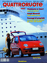 Copertina Quattroruote Agosto 1998