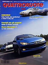 Copertina Quattroruote Ottobre 1998