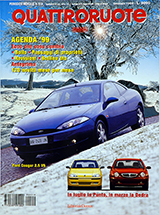 Copertina Quattroruote Gennaio 1999