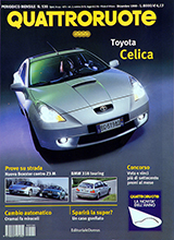 Copertina Quattroruote Dicembre 1999