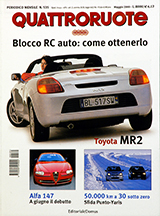 Copertina Quattroruote Maggio 2000