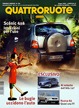 Copertina Quattroruote Giugno 2000