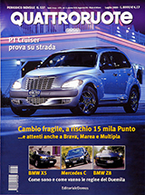 Copertina Quattroruote Luglio 2000