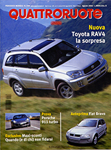 Copertina Quattroruote Agosto 2000