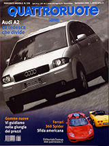 Copertina Quattroruote Settembre 2000