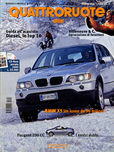 Copertina Quattroruote Febbraio 2001