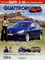 Copertina Quattroruote Maggio 2001