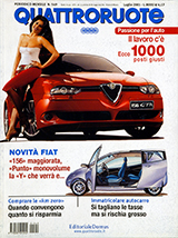 Copertina Quattroruote Luglio 2001