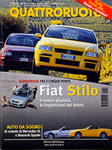 Copertina Quattroruote Ottobre 2001