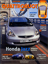 Copertina Quattroruote Novembre 2001