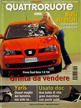 Copertina Quattroruote Febbraio 2002
