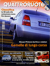 Copertina Quattroruote Marzo 2002