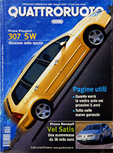 Copertina Quattroruote Maggio 2002