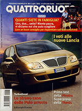 Copertina Quattroruote Luglio 2002