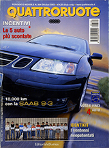 Copertina Quattroruote Ottobre 2002