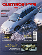 Copertina Quattroruote Aprile 2003