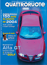 Copertina Quattroruote Gennaio 2004