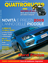 Copertina Quattroruote Gennaio 2005