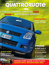 Copertina Quattroruote Aprile 2005