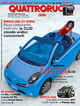 Copertina Quattroruote Dicembre 2005