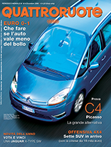 Copertina Quattroruote Dicembre 2006