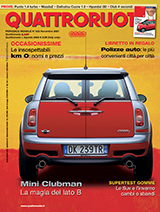 Copertina Quattroruote Novembre 2007